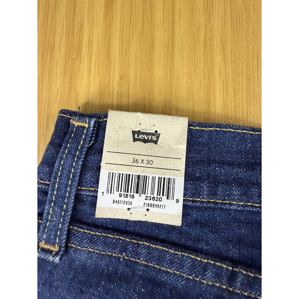 Levis Mens Blue Denim Jeans NEW With Tags 511 Slim Straight Leg Size 36 x 30 - Picture 5 of 6